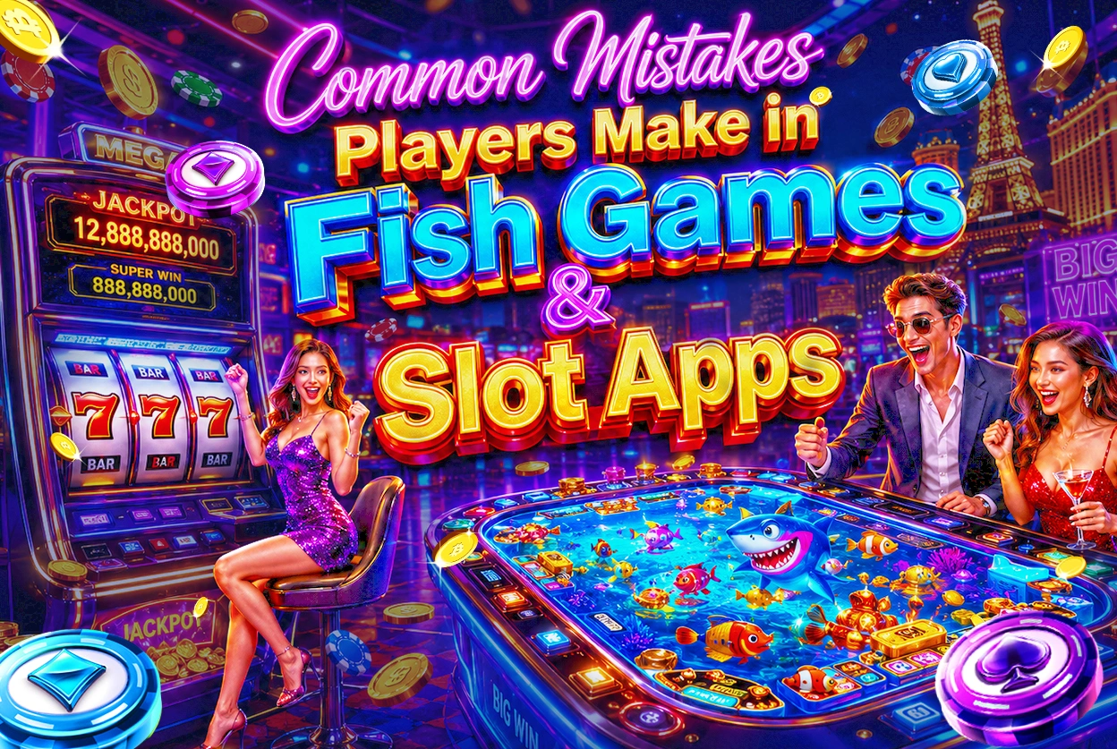 Common Mistakes Players Make in Fish Games & Slot Apps