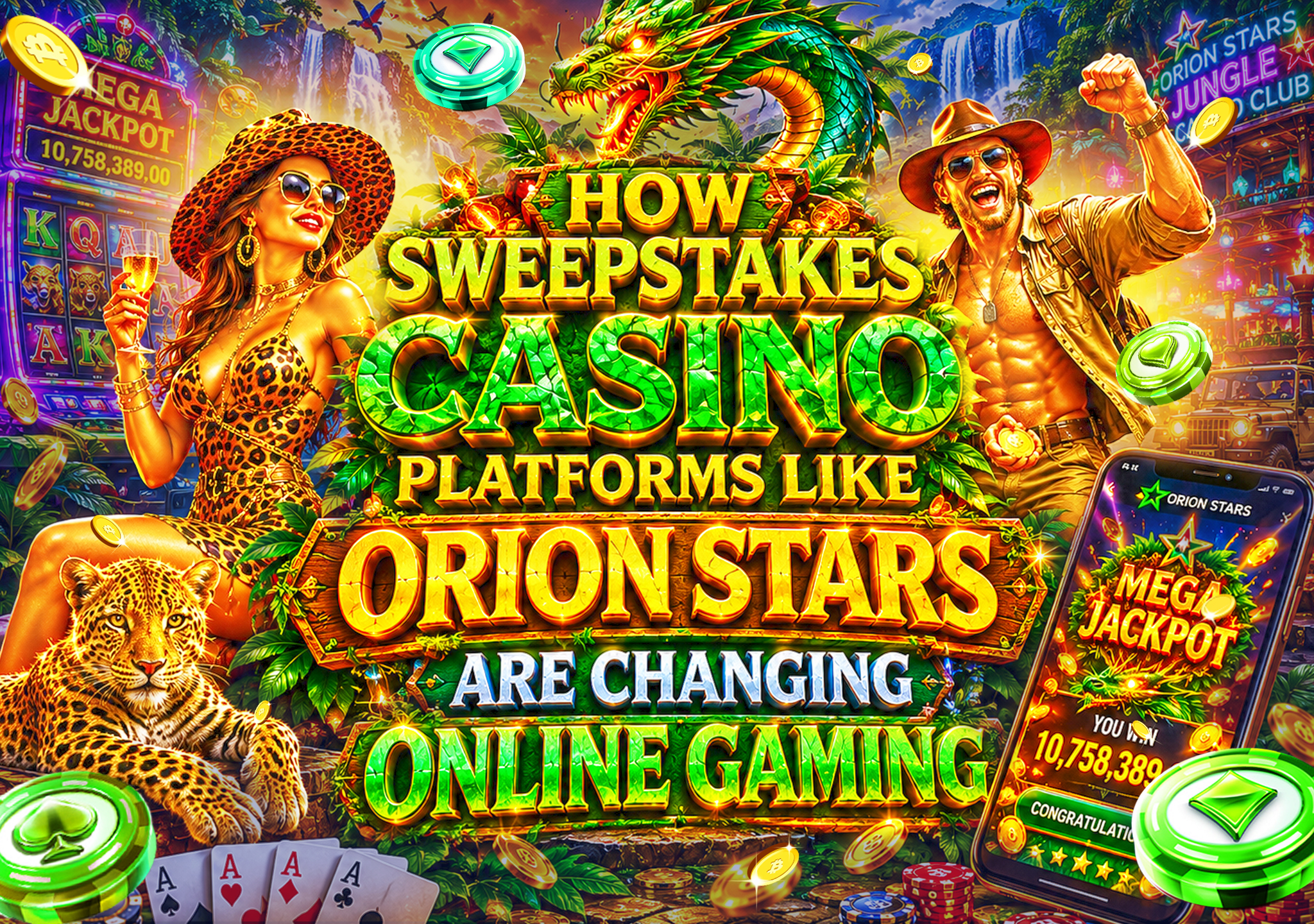 How Sweepstakes Casino Platforms Like Orion Stars Are Changing Online Gaming